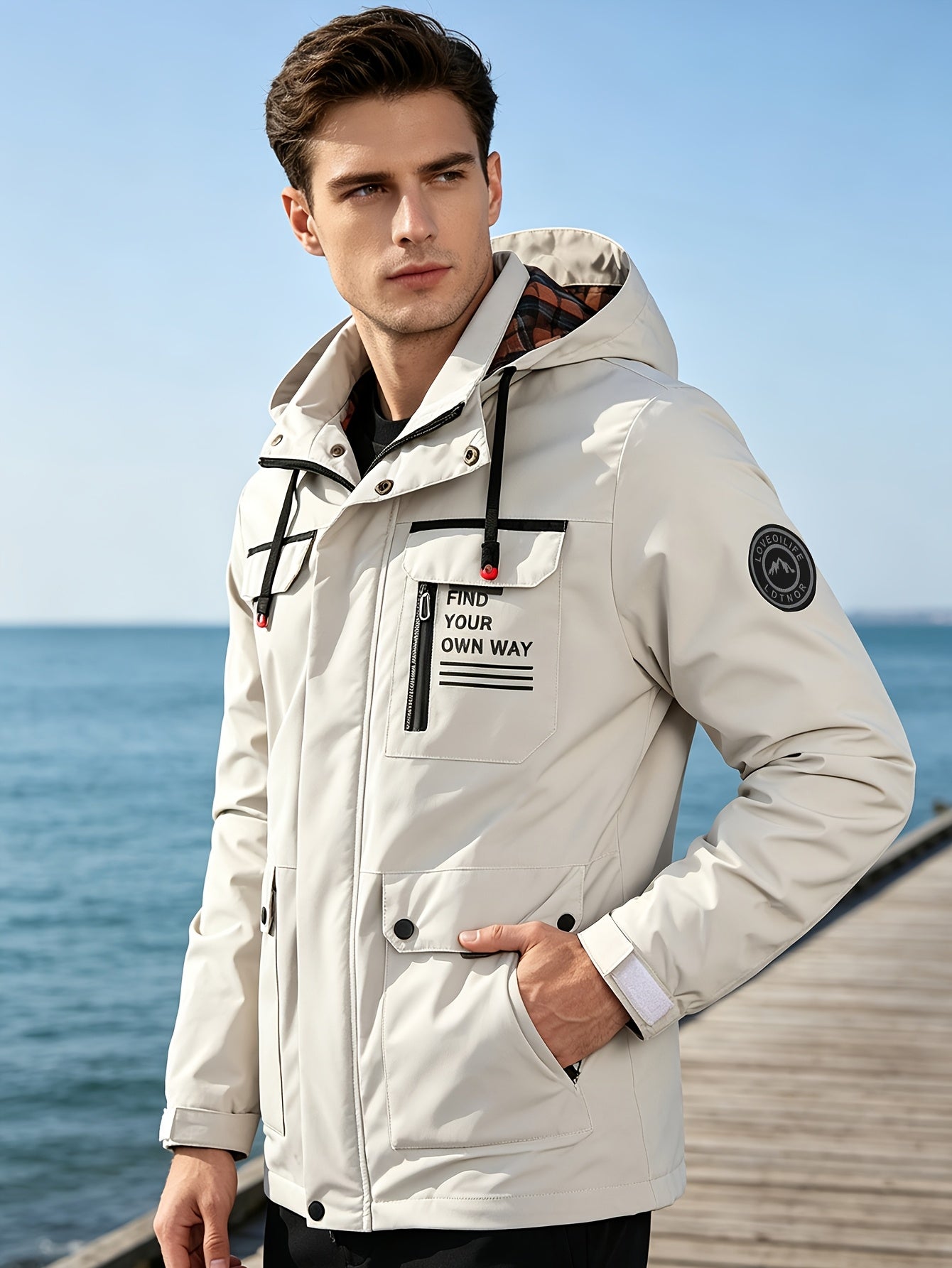 Casual Pilot Windbreaker Jacket