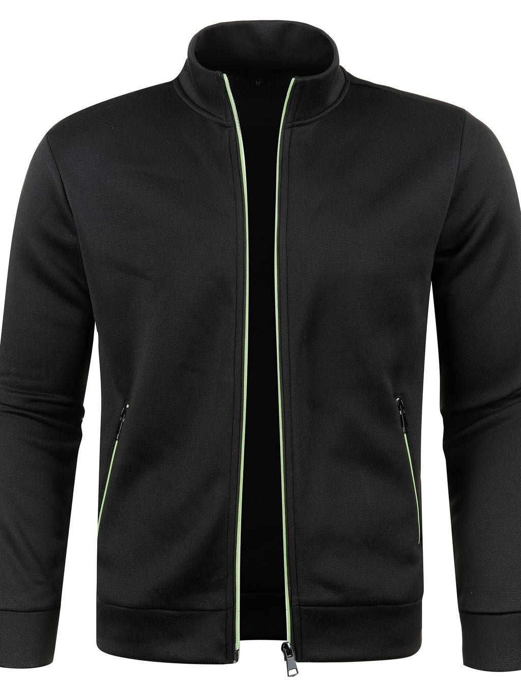 Full-Zip Knit Cardigan