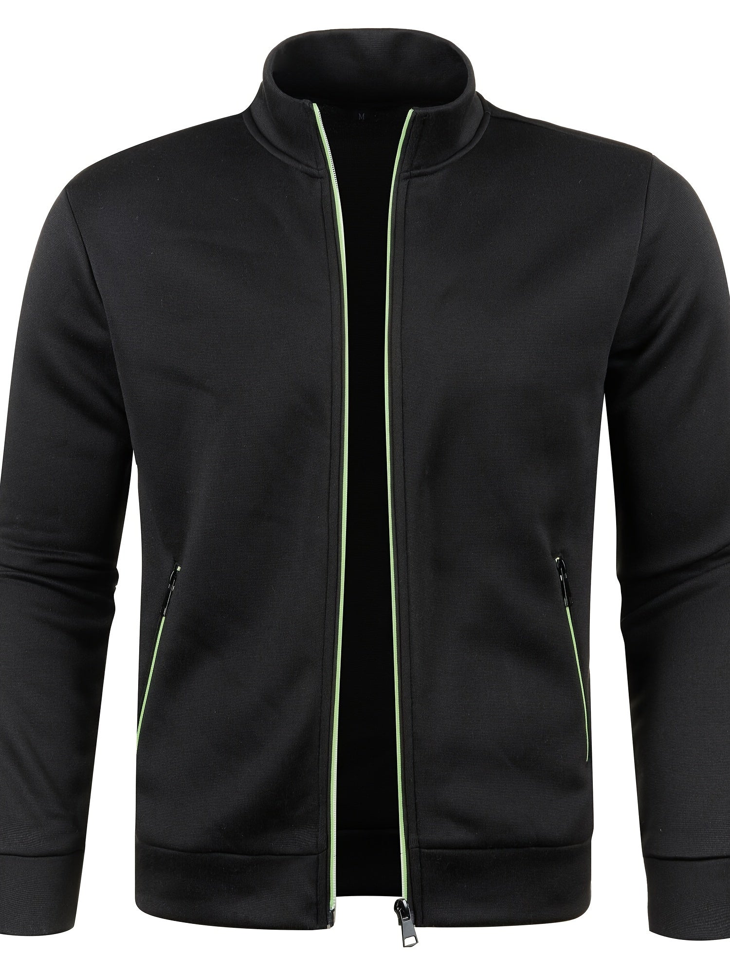 Full-Zip Knit Cardigan