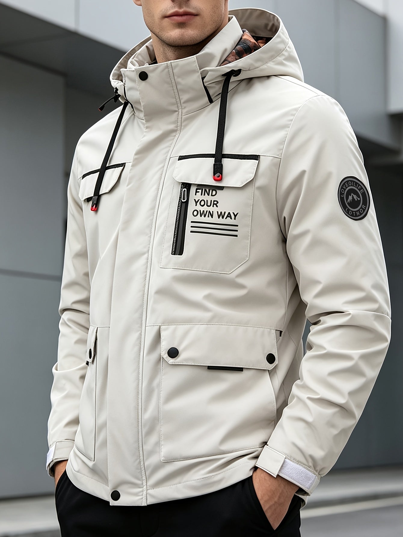 Casual Pilot Windbreaker Jacket