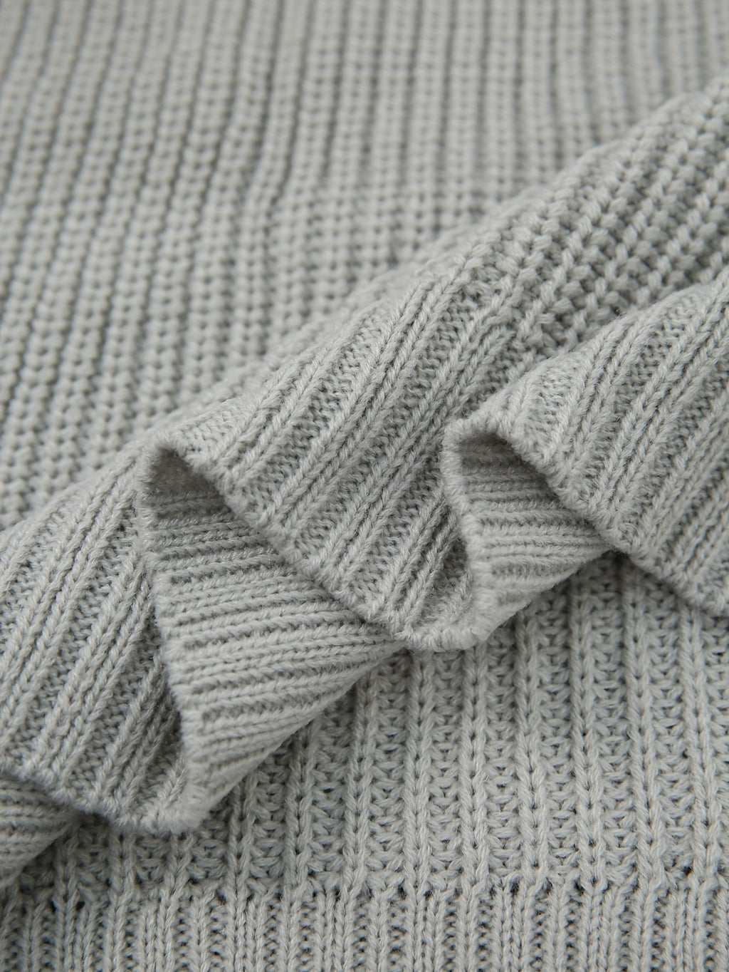 Half-Turtleneck Sweater Dress