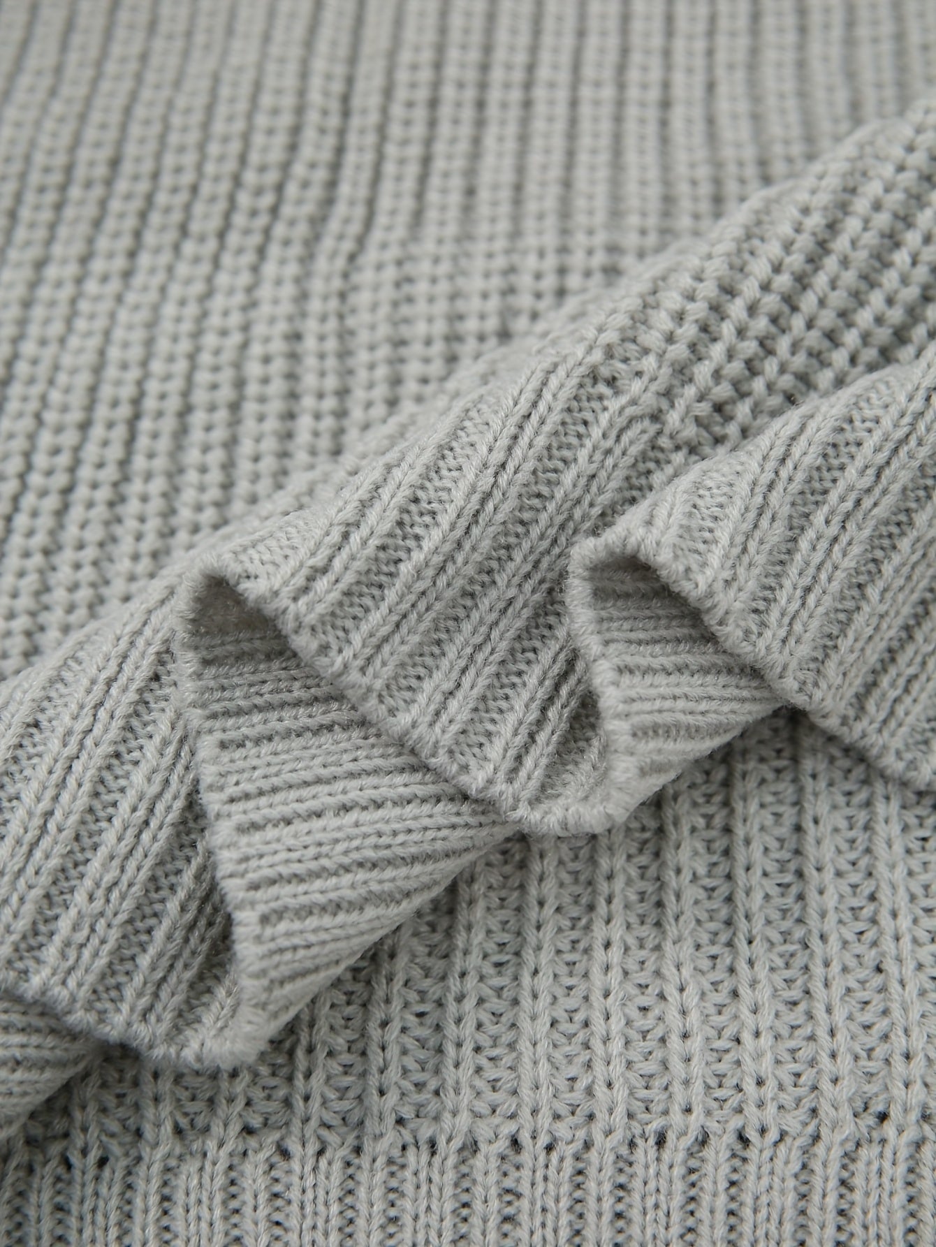 Half-Turtleneck Sweater Dress