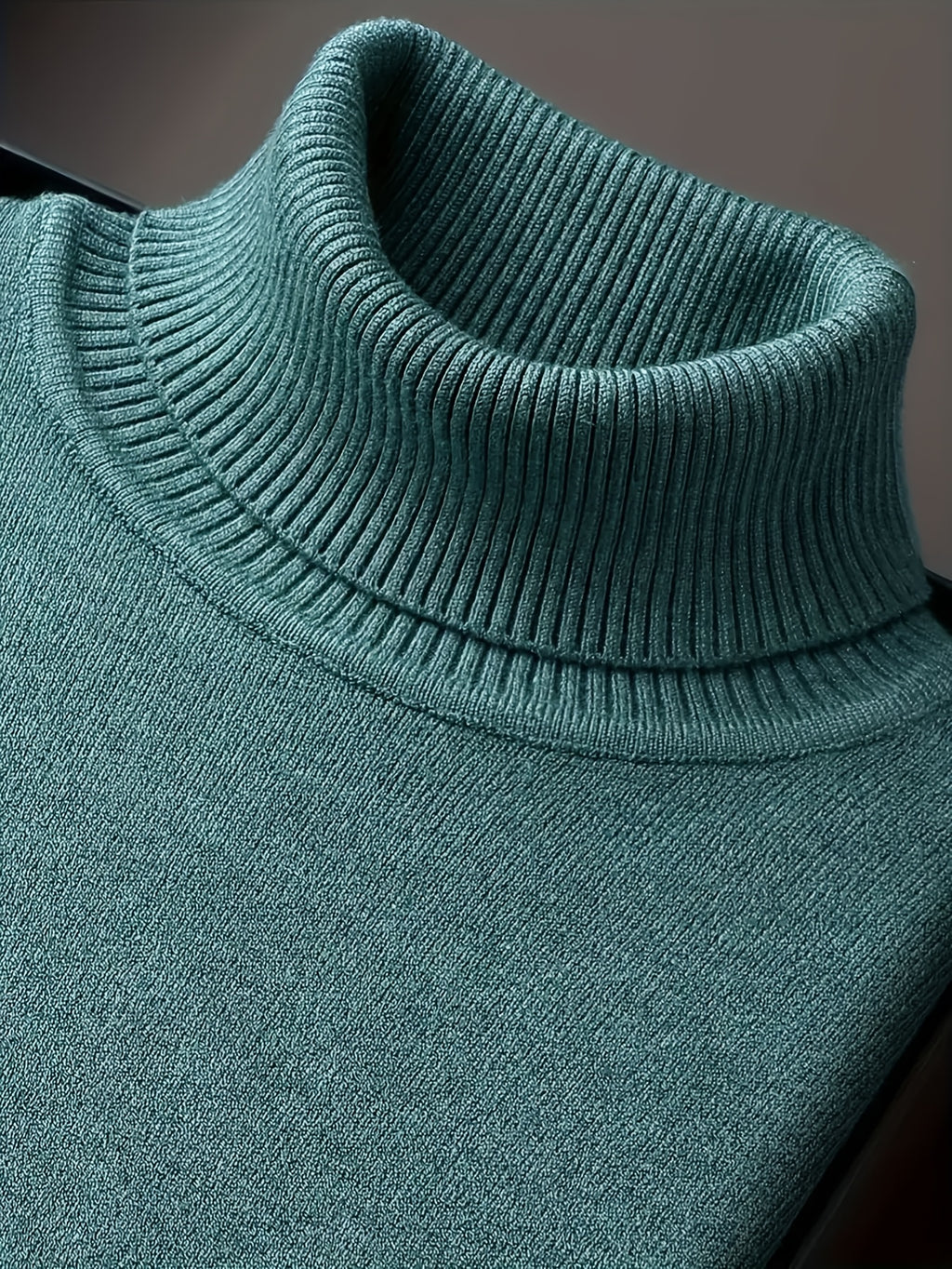 Turtleneck Knit Sweater