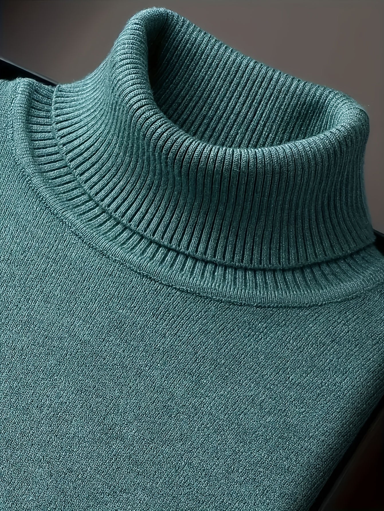 Turtleneck Knit Sweater