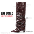 Slouchy Fold-Over Knee-High Boots