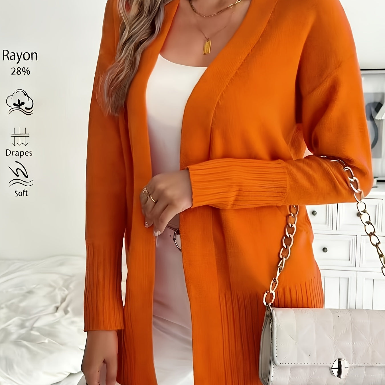 Cozy V-Neck Knit Cardigan