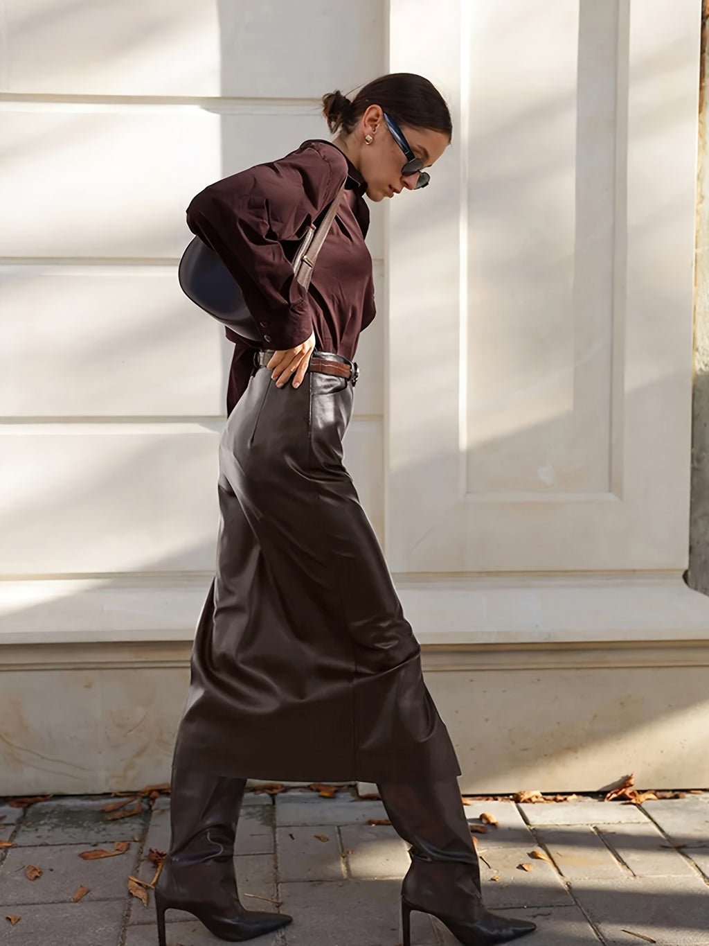 Half-Length Midi Skirt