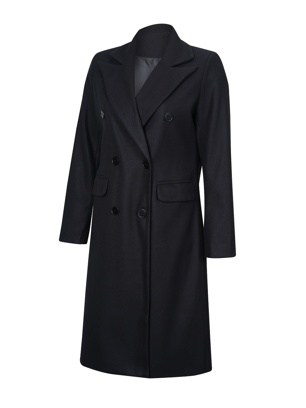 Relaxed Collar Commuter Coat