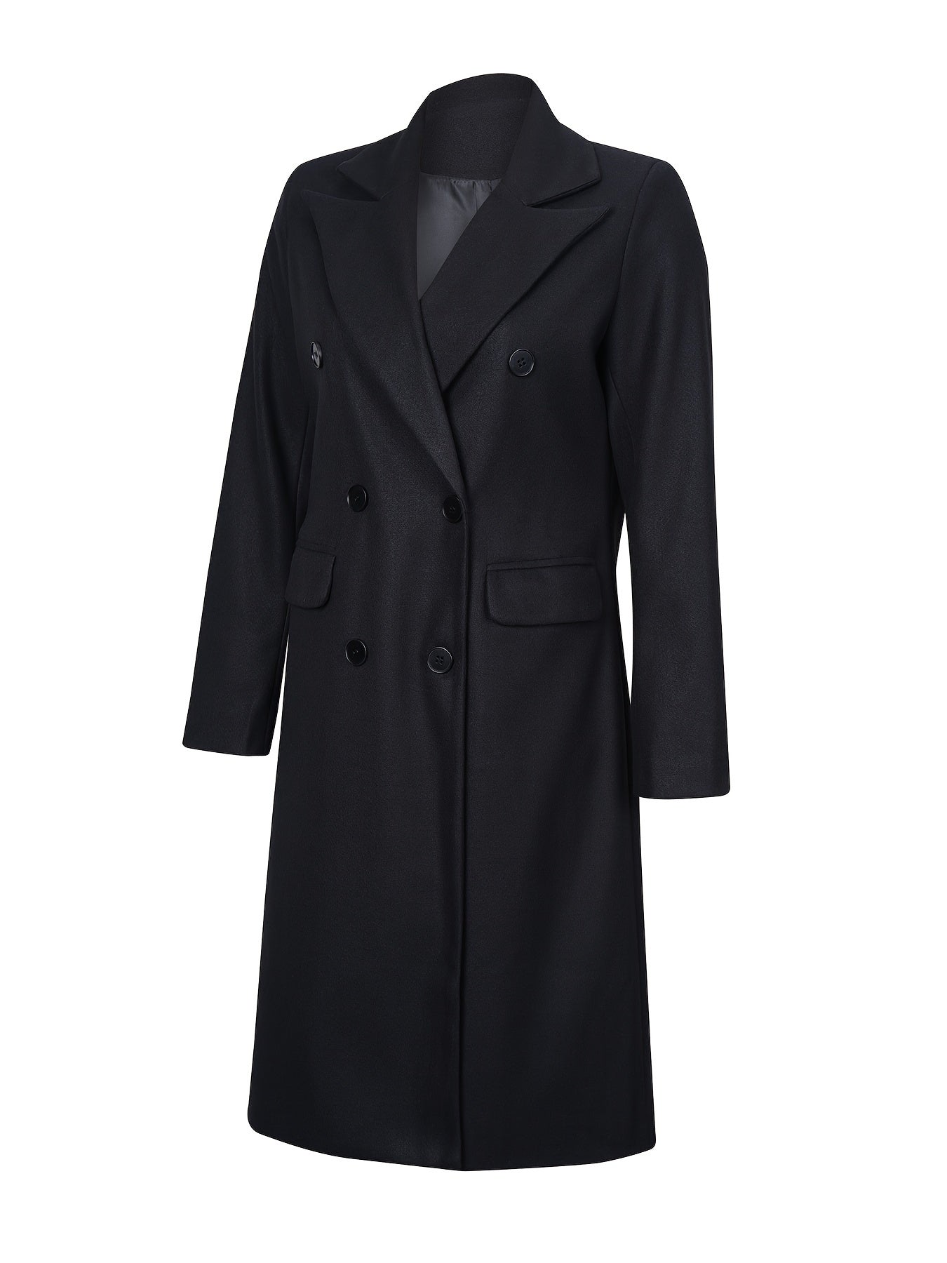 Relaxed Collar Commuter Coat