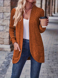 Ribbed Patch-Pocket Long-Sleeve Top