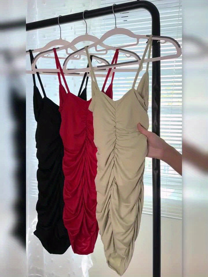 Crossover Bodycon Mini Dress