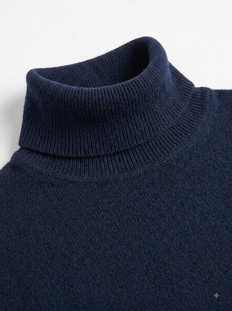 Turtleneck Knit Sweater