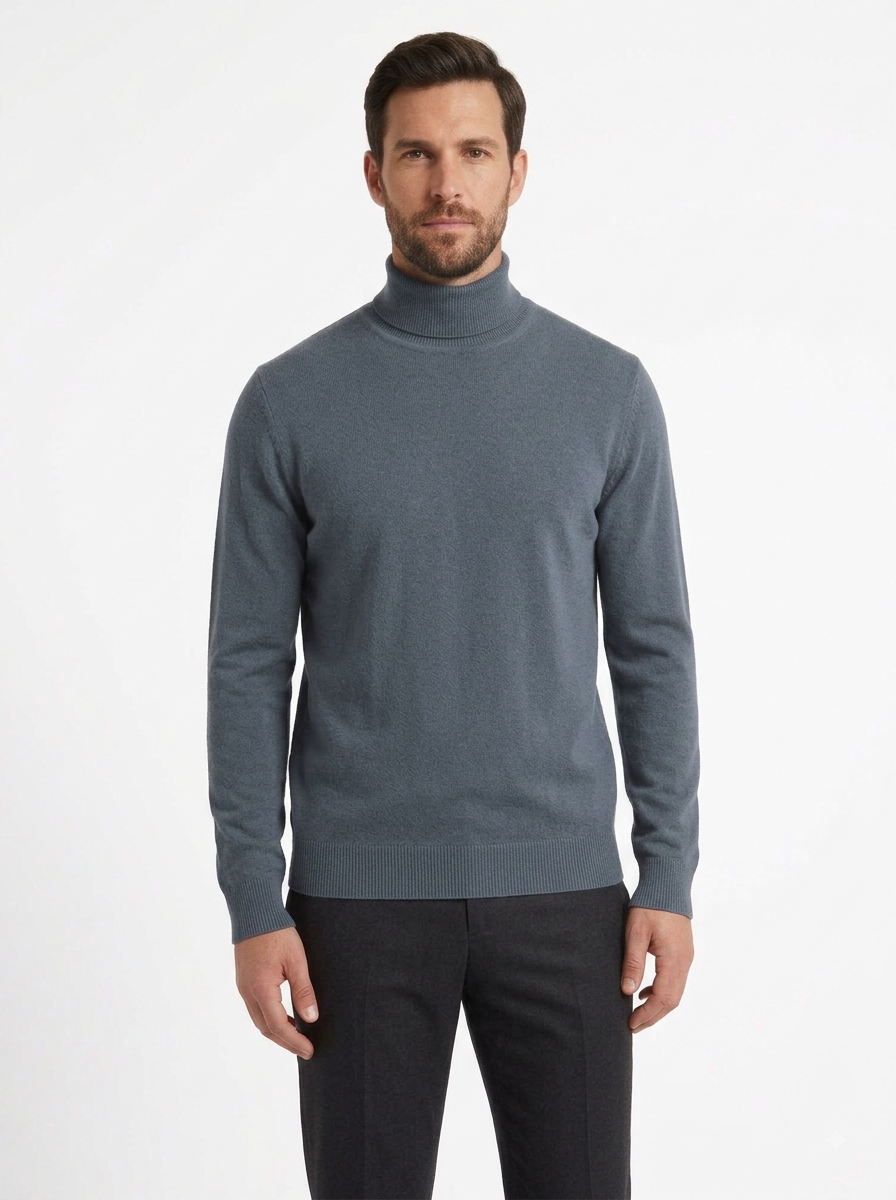 Turtleneck Knit Sweater
