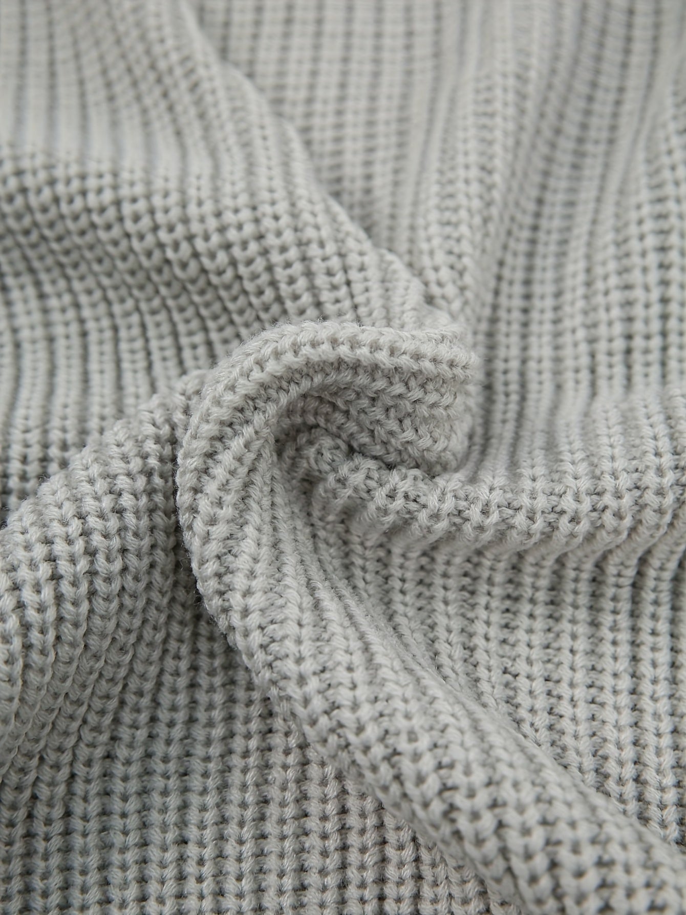 Half-Turtleneck Sweater Dress