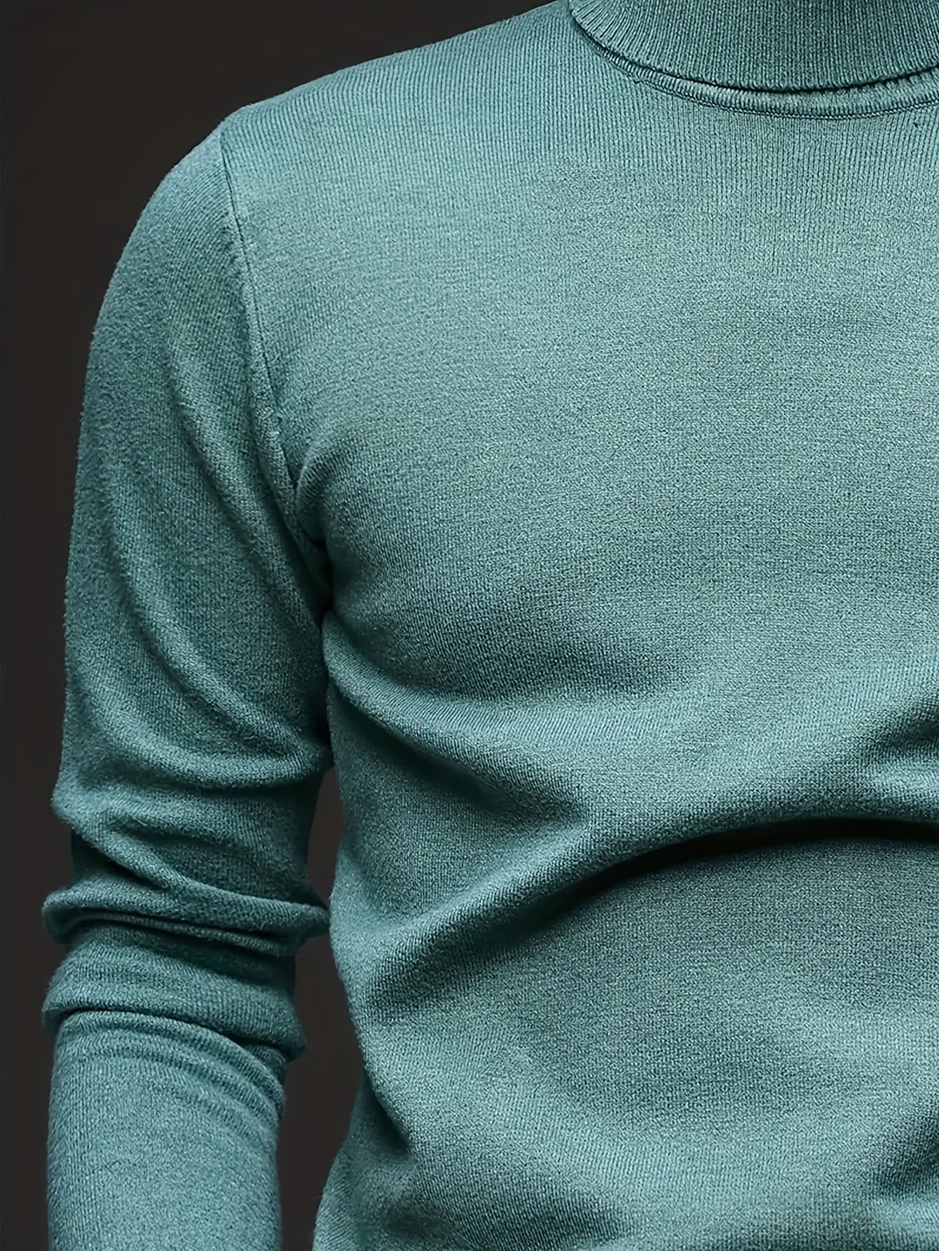 Turtleneck Knit Sweater