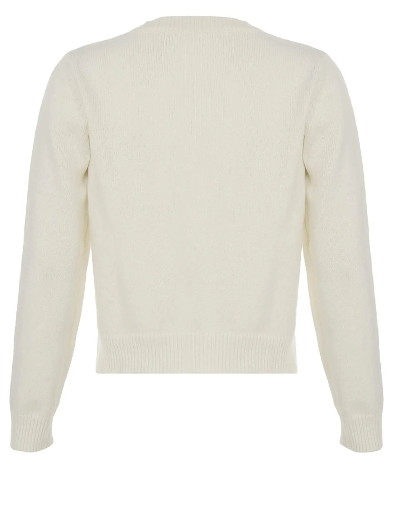 Women's Plain Button Front Cardigan, Casual Long Sleeve Round Neck Knitwear for Fall & Winter, Fashion Women's Knit Clothing for Daily Wear, Fit, 2025 Trend, Spring Clothes