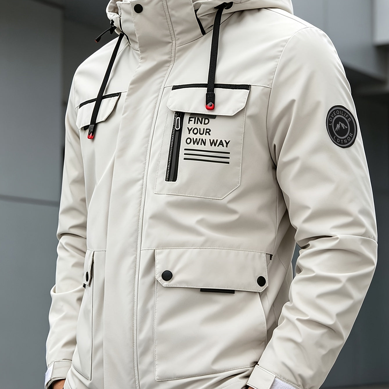Casual Pilot Windbreaker Jacket