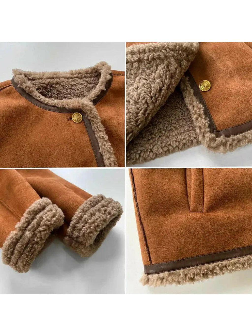 Structured Plush-Lined Jacket
